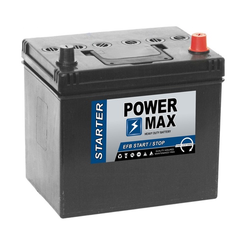 Powermax PM005LEFB Start Stop EFB Car Battery 12V 65Ah Type 005LEFB, 3 Years Warranty